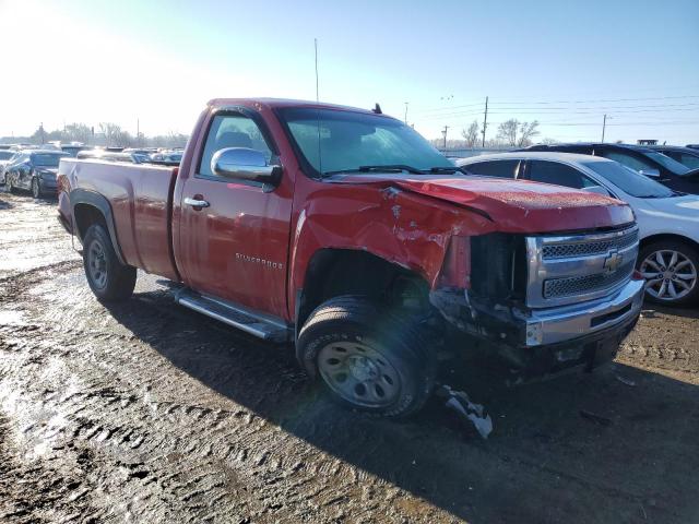 1GCEC14X39Z141342 - 2009 CHEVROLET SILVERADO C1500 RED photo 4