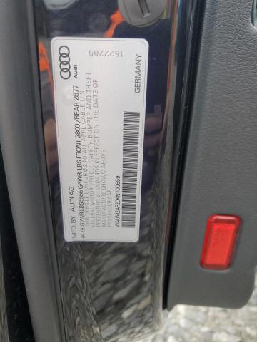 WAUM2AF20KN100659 - 2019 AUDI A6 PRESTIGE BLACK photo 12