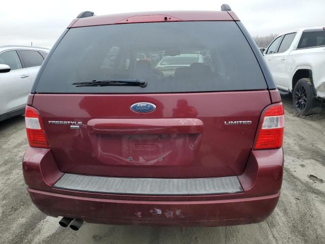 1FMDK06125GA67883 - 2005 FORD FREESTYLE LIMITED MAROON photo 6