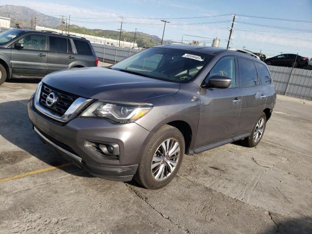 5N1DR2MN1KC644838 - 2019 NISSAN PATHFINDER S SILVER photo 1