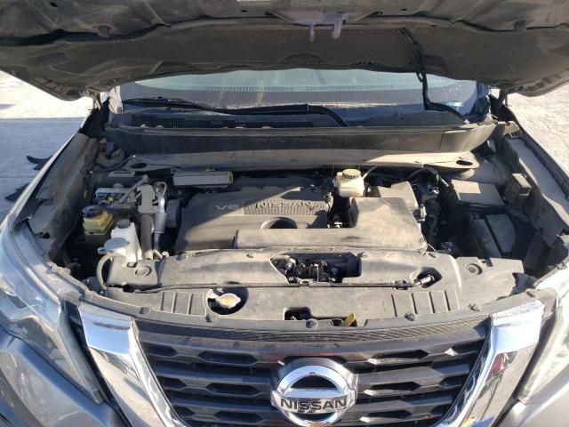 5N1DR2MN1KC644838 - 2019 NISSAN PATHFINDER S SILVER photo 12