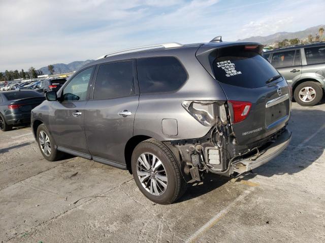5N1DR2MN1KC644838 - 2019 NISSAN PATHFINDER S SILVER photo 2
