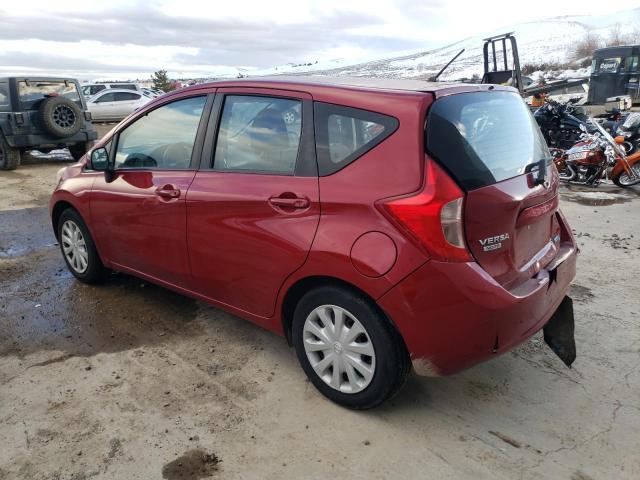 3N1CE2CP7EL381734 - 2014 NISSAN VERSA NOTE S RED photo 2