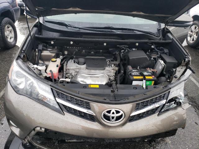 2T3WFREV3FW151436 - 2015 TOYOTA RAV4 XLE TAN photo 12