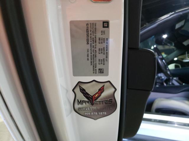 1G1YA2D75F5102045 - 2015 CHEVROLET CORVETTE STINGRAY 1LT WHITE photo 18