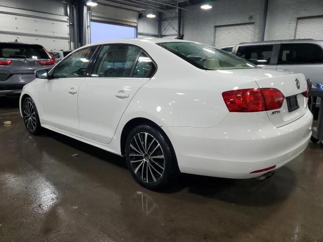 3VWLX7AJ6CM412365 - 2012 VOLKSWAGEN JETTA SEL WHITE photo 2