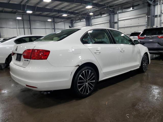 3VWLX7AJ6CM412365 - 2012 VOLKSWAGEN JETTA SEL WHITE photo 3