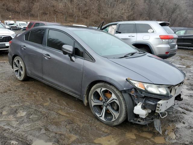 2HGFB6E5XFH704935 - 2015 HONDA CIVIC SI GRAY photo 4