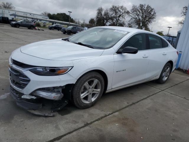 1G1ZC5STXLF113709 - 2020 CHEVROLET MALIBU LS WHITE photo 1