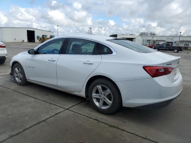 1G1ZC5STXLF113709 - 2020 CHEVROLET MALIBU LS WHITE photo 2