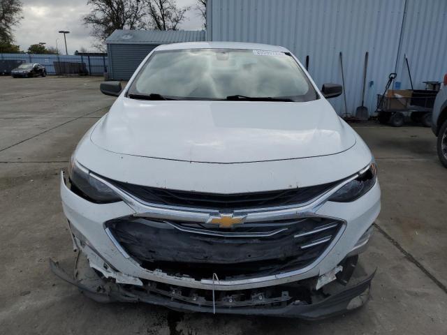 1G1ZC5STXLF113709 - 2020 CHEVROLET MALIBU LS WHITE photo 5