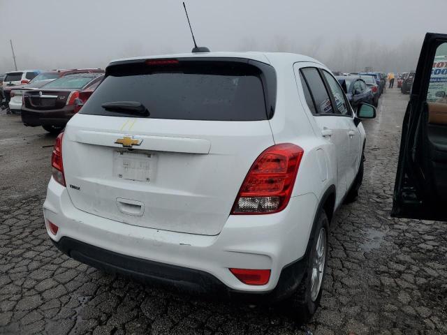 KL7CJKSB2LB074434 - 2020 CHEVROLET TRAX LS WHITE photo 3