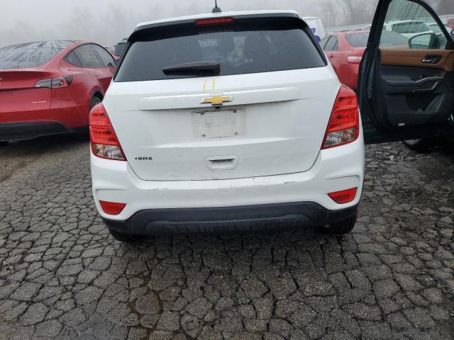 KL7CJKSB2LB074434 - 2020 CHEVROLET TRAX LS WHITE photo 6