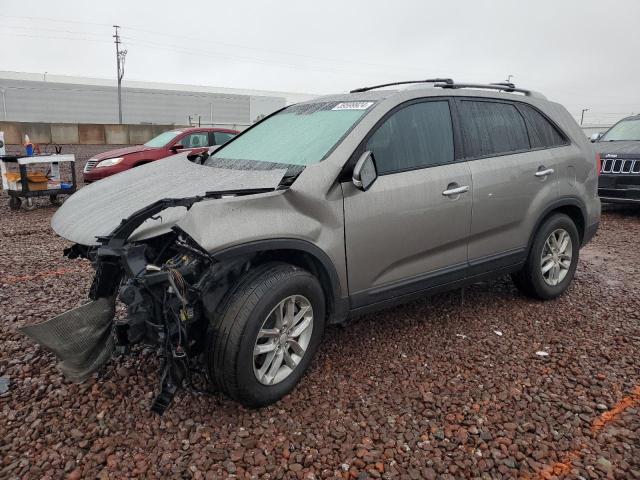 5XYKT4A76EG479321 - 2014 KIA SORENTO LX TAN photo 1