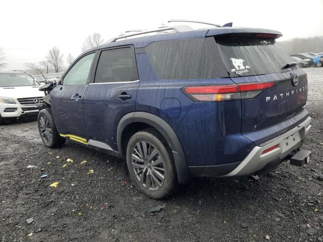 5N1DR3CDXNC201235 - 2022 NISSAN PATHFINDER SL BLUE photo 2