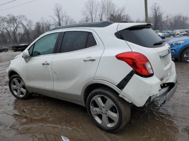 KL4CJASB1GB675010 - 2016 BUICK ENCORE WHITE photo 2