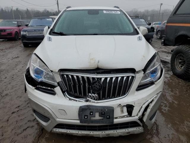 KL4CJASB1GB675010 - 2016 BUICK ENCORE WHITE photo 5