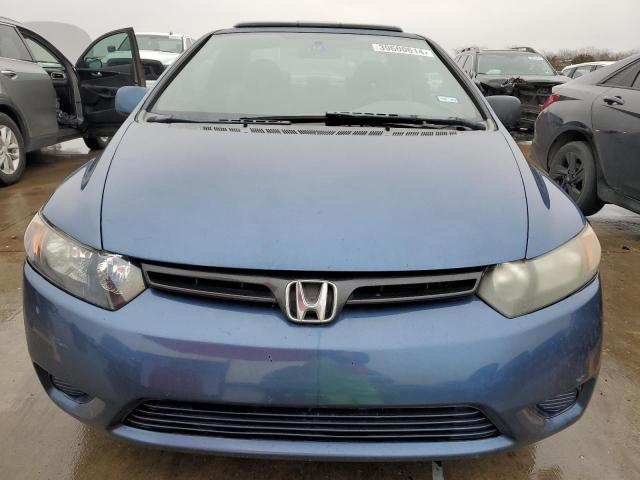 2HGFG12828H555314 - 2008 HONDA CIVIC EX BLUE photo 5