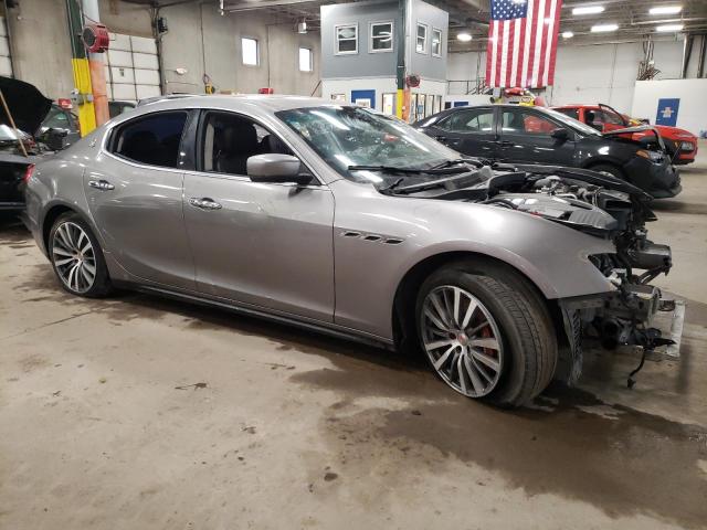 ZAM57XSA0G1175705 - 2016 MASERATI GHIBLI GRAY photo 4