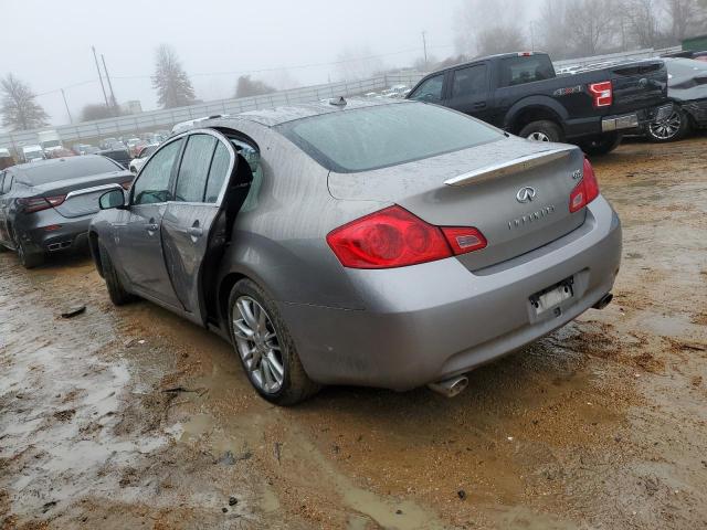 JNKBV61E58M202620 - 2008 INFINITI G35 GRAY photo 2