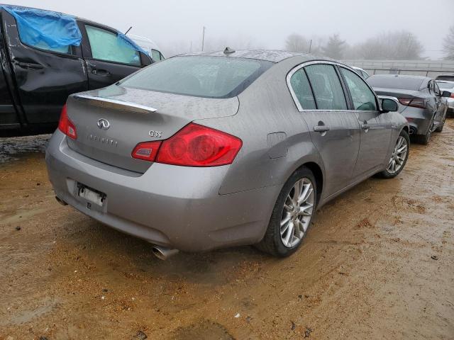 JNKBV61E58M202620 - 2008 INFINITI G35 GRAY photo 3