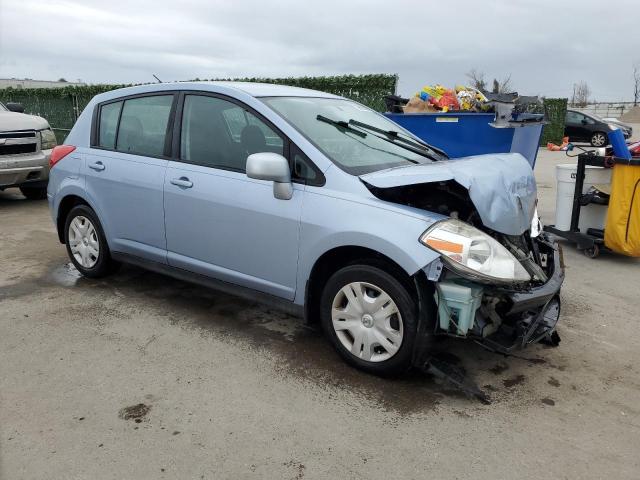 3N1BC1CP7BL374340 - 2011 NISSAN VERSA S BLUE photo 4