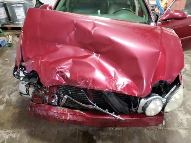 2G4WD532151264053 - 2005 BUICK LACROSSE CXL RED photo 11