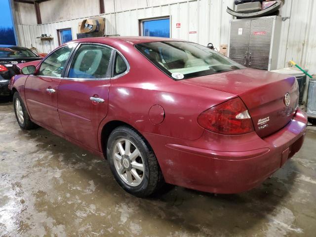 2G4WD532151264053 - 2005 BUICK LACROSSE CXL RED photo 2