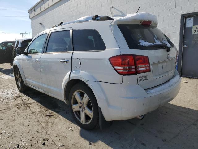 3D4GG67V89T503650 - 2009 DODGE JOURNEY R/T WHITE photo 2