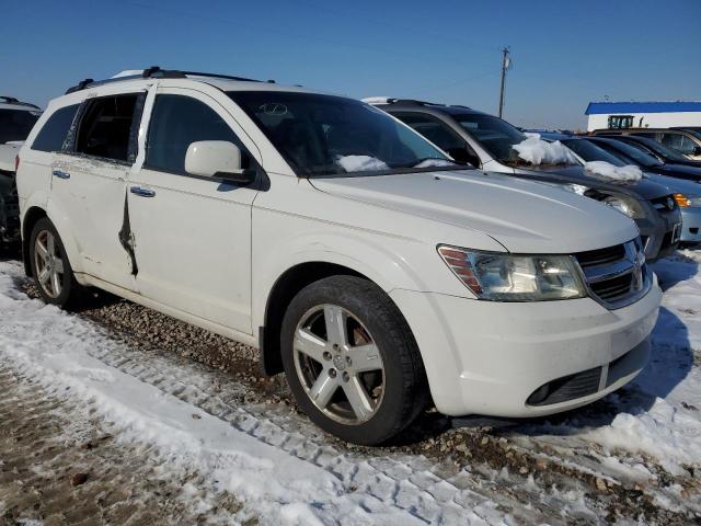 3D4GG67V89T503650 - 2009 DODGE JOURNEY R/T WHITE photo 4