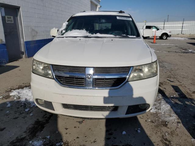 3D4GG67V89T503650 - 2009 DODGE JOURNEY R/T WHITE photo 5