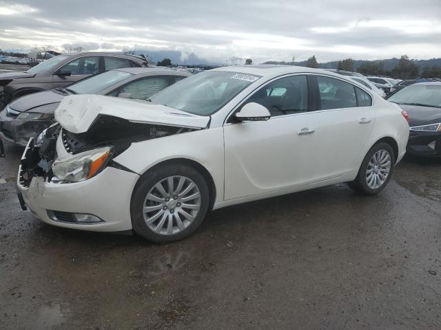 2G4GS5EV6D9161096 - 2013 BUICK REGAL PREMIUM WHITE photo 1