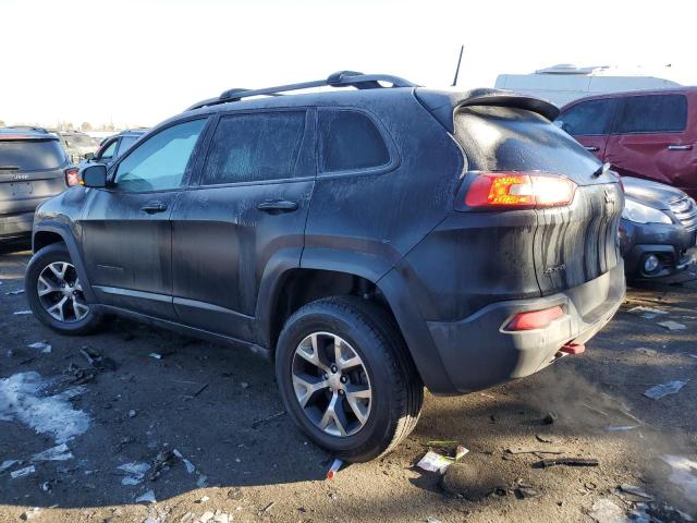 1C4PJMBB2JD539327 - 2018 JEEP CHEROKEE TRAILHAWK BLACK photo 2