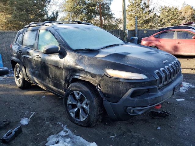 1C4PJMBB2JD539327 - 2018 JEEP CHEROKEE TRAILHAWK BLACK photo 4