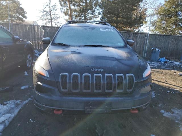 1C4PJMBB2JD539327 - 2018 JEEP CHEROKEE TRAILHAWK BLACK photo 5