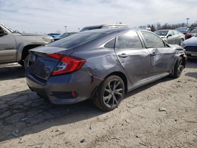 2HGFC2F80LH602179 - 2020 HONDA CIVIC SPORT 灰色 照片 3