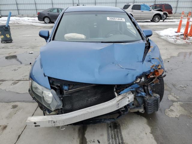 1HGFA16586L093276 - 2006 HONDA CIVIC LX BLUE photo 5