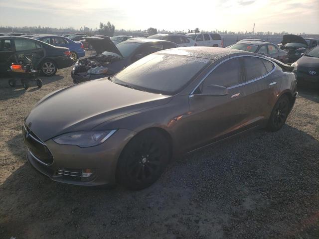 5YJSA1E24GF129974 - 2016 TESLA MODEL S Մոխրագույն լուսանկար 1