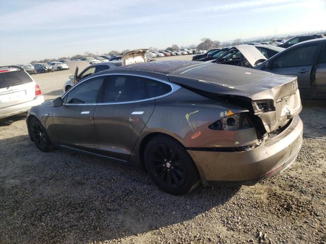 5YJSA1E24GF129974 - 2016 TESLA MODEL S Մոխրագույն լուսանկար 2