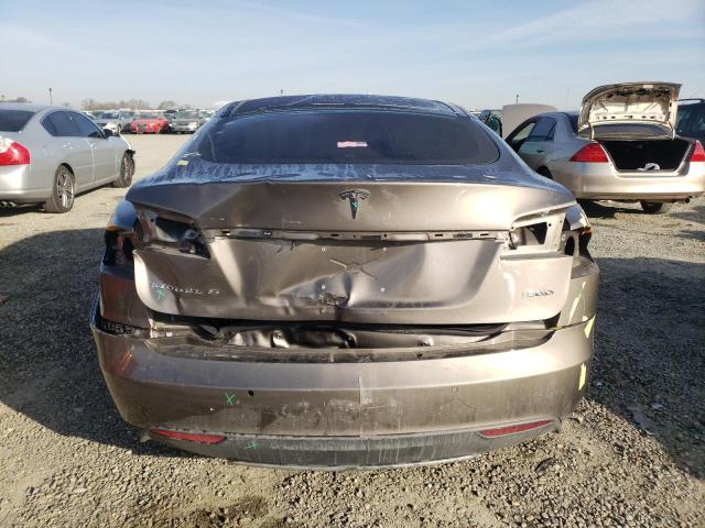 5YJSA1E24GF129974 - 2016 TESLA MODEL S Մոխրագույն լուսանկար 6