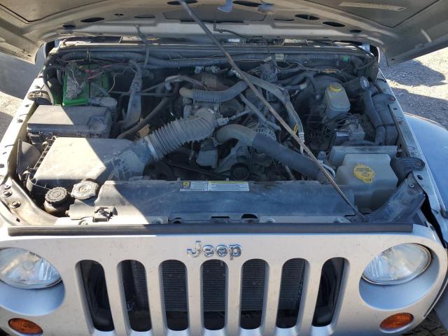 1J8FA24168L541207 - 2008 JEEP WRANGLER X SILVER photo 12