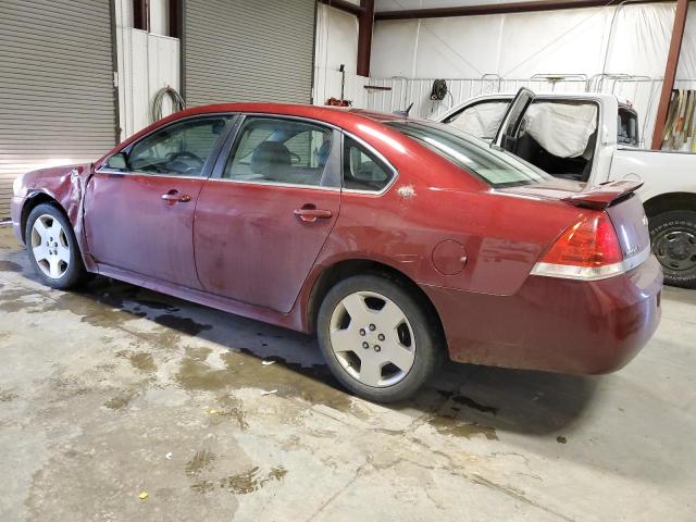 2G1WV58K581319109 - 2008 CHEVROLET IMPALA 50TH ANNIVERSARY BURGUNDY photo 2