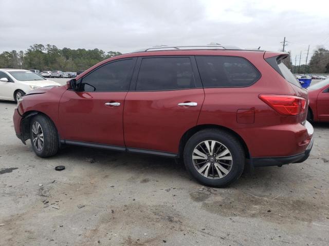 5N1DR2MN4HC695601 - 2017 NISSAN PATHFINDER S RED photo 2