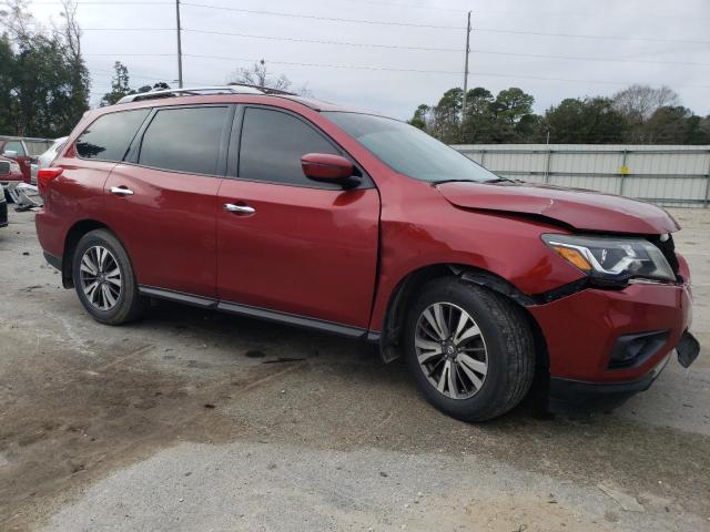 5N1DR2MN4HC695601 - 2017 NISSAN PATHFINDER S RED photo 4