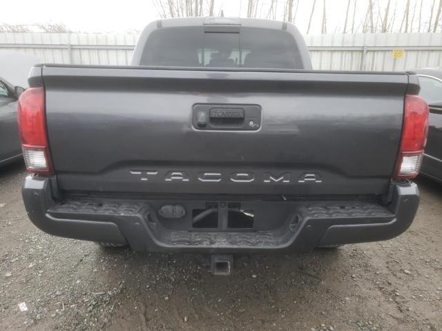 3TMCZ5ANXKM229876 - 2019 TOYOTA TACOMA DOUBLE CAB GRAY photo 6