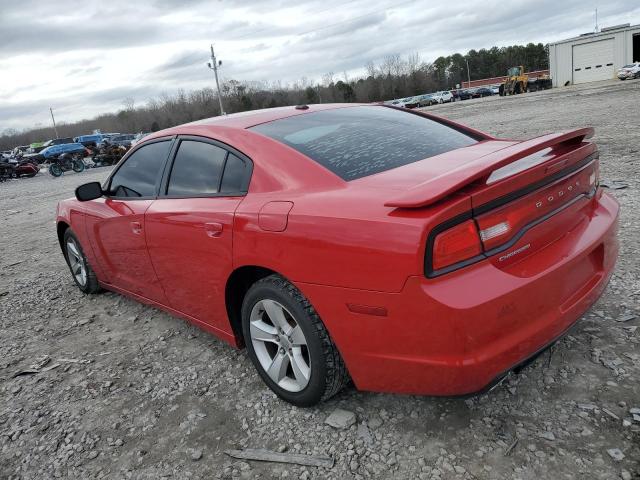 2C3CDXHG5CH301444 - 2012 DODGE CHARGER SXT RED photo 2
