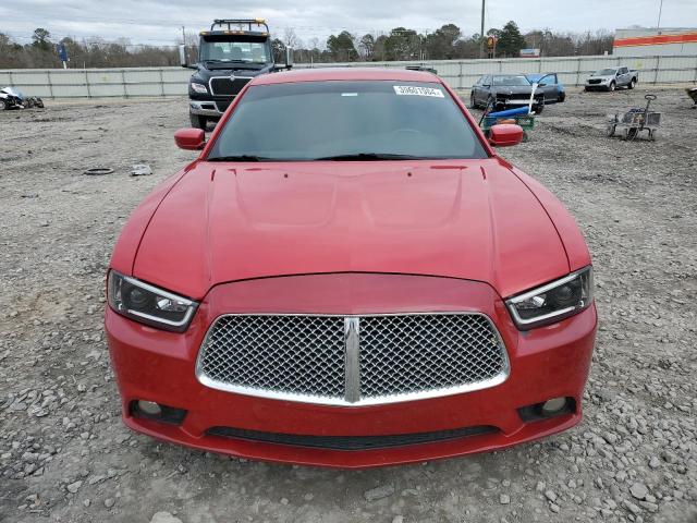 2C3CDXHG5CH301444 - 2012 DODGE CHARGER SXT RED photo 5