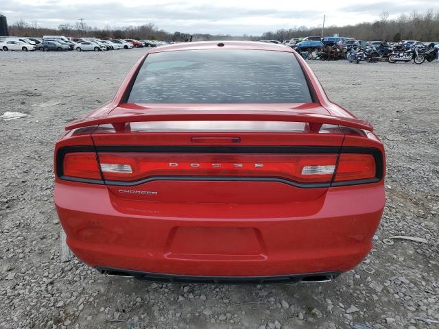 2C3CDXHG5CH301444 - 2012 DODGE CHARGER SXT RED photo 6