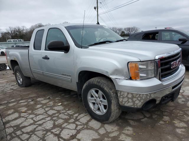 1GTR2VE37BZ373634 - 2011 GMC SIERRA K1500 SLE SILVER photo 4