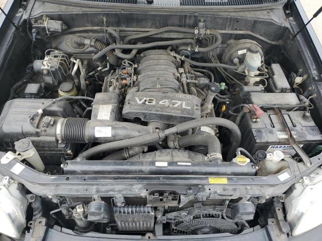 5TDBT48A55S251993 - 2005 TOYOTA SEQUOIA LIMITED BLACK photo 12